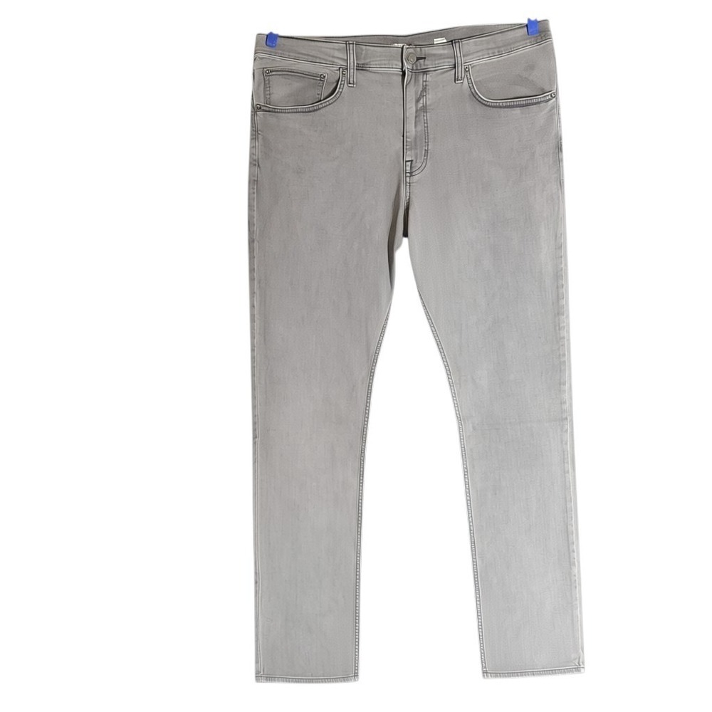 Goodfellow Men Total Flex Straight Slim Fit Jeans 42x36 Gray Denim Pants NWT New